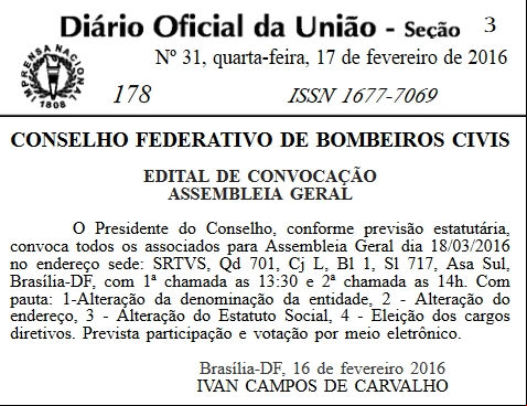 DOU Assembleia 2016 03